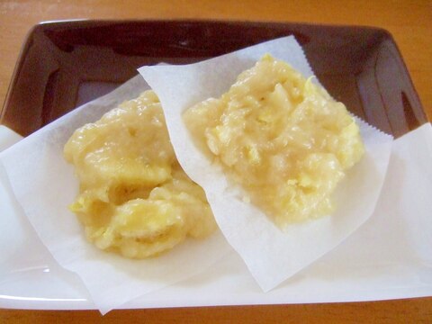 もっちり 芋団子 (干からびた芋の救済)